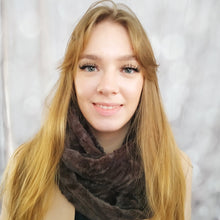 Lade das Bild in den Galerie-Viewer, Kuschelloop braun Webpelz - Kuschelloop