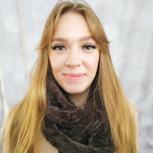 Lade das Bild in den Galerie-Viewer, Kuschelloop braun Webpelz - Kuschelloop