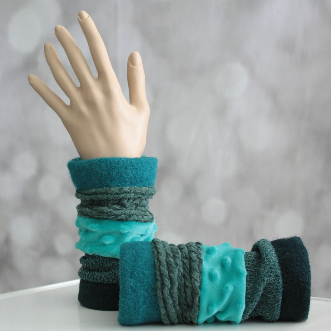 Pulswärmer Petrol aqua - Pulswärmer