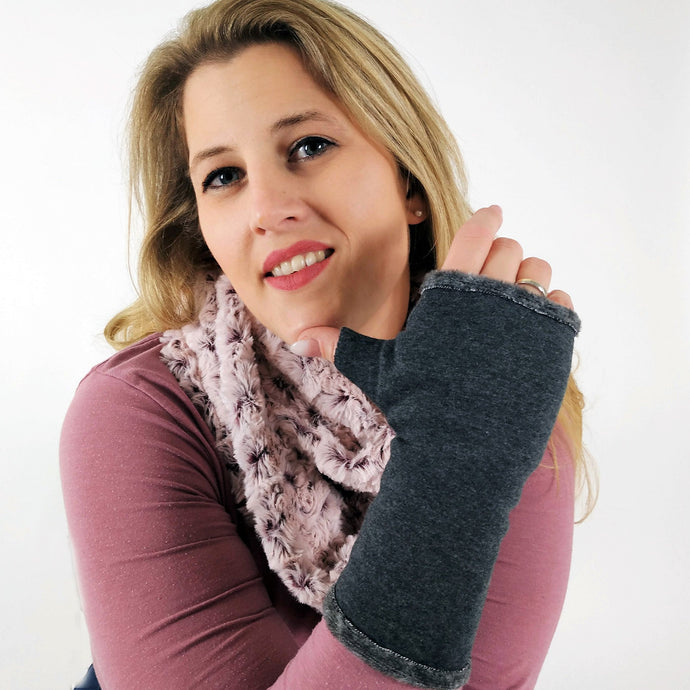 Nanice handwaermer grau